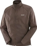 Salomon LC2844400, SALOMON Herren Funktionsjacke SHAKEout FLY Braun male