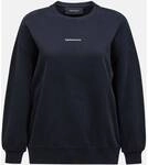 PEAK PERFORMANCE Damen Sweatshirt W Original Terry Crew-BLACK