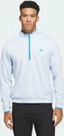 Adidas KOV93, ADIDAS Lightweight Half-Zip Top Blau male