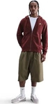 Nike FN3861, NIKE Herren Shirt M NK CLUB BB FZ HOODIE Grau male