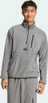 Adidas IV7414, ADIDAS Herren Rolli City Escape Polar Fleece 1/2 Zip Grau male