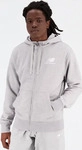 New Balance MJ31536, NEW BALANCE Herren Schlupfjacke Essentials Stacked Logo French
