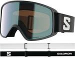 SALOMON Herren Skibrillen He/Uni GOGGLES FORCE M PHOTO Black/Aw Blue