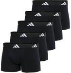 ADIDAS adidas Herren Boxershorts, 5er Pack - Trunks, Active Flex Cotton, Logo