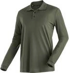 MAIER SPORTS Herren Polo Ulrich L/S He-Polo 1/1 Arm