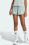 Adidas KA5365, ADIDAS Damen Shorts Pacer Workout Woven 2in1 Gr&uuml;n female