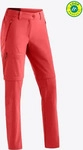 maier sports 3005415RE, MAIER SPORTS Damen Hose Nata Zip Loop Rot female