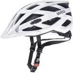 Uvex 410423, UVEX Herren Helm Fahrradhelm I- Vo CC Wei&szlig; Matt male
