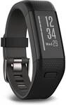 GARMIN Activity Tracker v&iacute;vosmart&nbsp;HR+, Schwarz/Grau