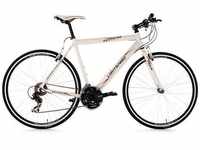 KS CYCLING Rennrad Fitnessrad 21 Gänge Fitness-Bike Lightspeed (White) 28 Zoll
