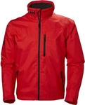 Helly Hansen 30253, HELLY HANSEN Herren Funktionsjacke CREW MIDLAYER JACKET Rot...