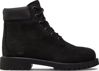 Timberland C12907M, TIMBERLAND Kinder Stiefel 6 In Premium WP Boot Black Nubuck