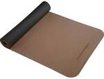 DEUSER Yoga-Matte (TPE) - cappuccino/dunkelbraun