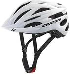 CRATONI MTB Fahrradhelm Pacer wei&szlig; matt