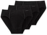 SCHIESSER Herren Slip 3er Pack - Supermini, Rio-Slip, Essentials, Cotton Stretch