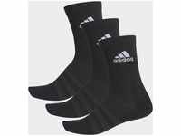 Adidas DZ9357, adidas Cushioned Crew Socken 3 Paar Schwarz, Bekleidung &gt; Socken