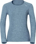 Odlo 152021, ODLO Damen Unterw&auml;scheoberteil Shirt Crew Neck Warm grey melange...