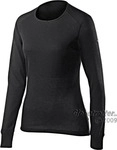 Odlo 152021, ODLO Damen Unterw&auml;scheoberteil Shirt Crew Neck Warm Schwarz female