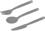 SEA TO SUMMIT Camping Zubeh&ouml;r Camp Cutlery Set - 3pc Charcoal