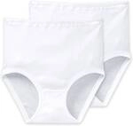 SCHIESSER Damen Taillenslips 2er Pack - Original Feinripp, Classic, Maxi Slip