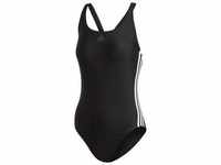 ADIDAS Damen Badeanzug Fit Suit 3S, Größe 44 in Schwarz/Weiß