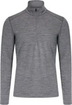 Icebreaker 104367, ICEBREAKER Merino Herren Longleeve 200 Oasis LS Half Zip Grau male