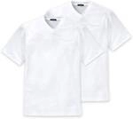SCHIESSER Herren American T-Shirt 2er Pack - 1/2 Arm, Unterhemd, V-Ausschnitt
