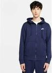 NIKE Herren Unterjacke Kapuzenjacke M NSW CLUB HOODIE FZ BB