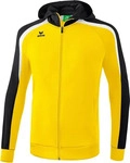 erima 1071848, ERIMA Herren Liga 2.0 Trainingsjacke mit Kapuze yellow/black/white