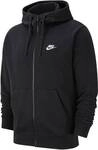 NIKE Herren Unterjacke M NSW CLUB HOODIE FZ FT