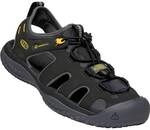 KEEN Herren Trekkingsandale SOLR SANDAL M-BLACK/GOLD