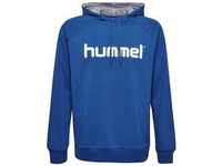 HUMMEL Fußball - Teamsport Textil - Sweatshirts Cotton Logo Hoody Schwar