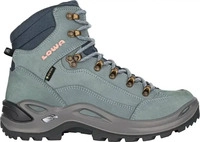 Lowa 320945, LOWA Damen Leichtwanderschuhe Renegade Gtx Mid Ws EISBLAU/LACHS 6122