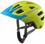 CRATONI Kinder-Fahrradhelm Maxster Pro lime/blau matt