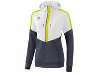 ERIMA Fußball - Teamsport Textil - Sweatshirts, white/slate grey/bio lime, 38