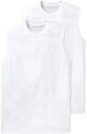 SCHIESSER Herren Unterhemden, 2er Pack - "Essentials", Muscleshirt, Rundhals,