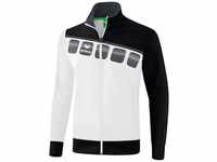 ERIMA Fußball - Teamsport Textil - Jacken 5-C, white/black/dark grey, 140