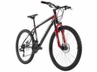 KS CYCLING MTB-Hardtail Mountainbike Hardtail 26, Schwarz, 50