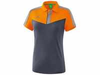 ERIMA Fußball - Teamsport Textil - Poloshirts, new orange/slate grey/monument...
