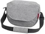 KLICKFIX Lenkertasche "Funbag" , twist silver