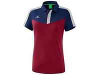 ERIMA Fußball - Teamsport Textil - Poloshirts, new navy/bordeaux/silver grey,...