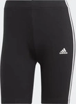 Adidas GR3866, ADIDAS Damen Tight Essentials 3-Streifen kurze BLACK/WHITE female