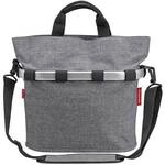 KLICKFIX Bikebasket Oval S, twist grau
