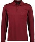 RAGMAN Herren Langarm-Poloshirt - Soft Knit Polo Knopf Langarm, Baumwollmischung,