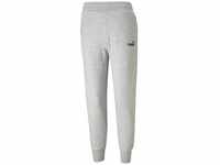 PUMA Damen Sporthose ESS Sweatpants TR cl, Light Gray Heather, XL