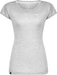 Salewa 26538, SALEWA Damen T-Shirt "Puez Melange Dryton" white melange female