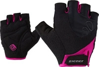 Ziener 988107, ZIENER Damen Handschuhe Capela Lady Schwarz/Pink female
