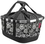 KLICKFIX Bikebasket GT f&uuml;r Racktime, fleur schwarz