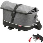 KLICKFIX Gep&auml;cktr&auml;gertasche Rackpack City tweed grau