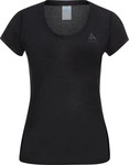 Odlo 141161, ODLO Damen T-Shirt BL TOP crew neck s/s ACTIVE F-DRY LIGHT Schwarz
